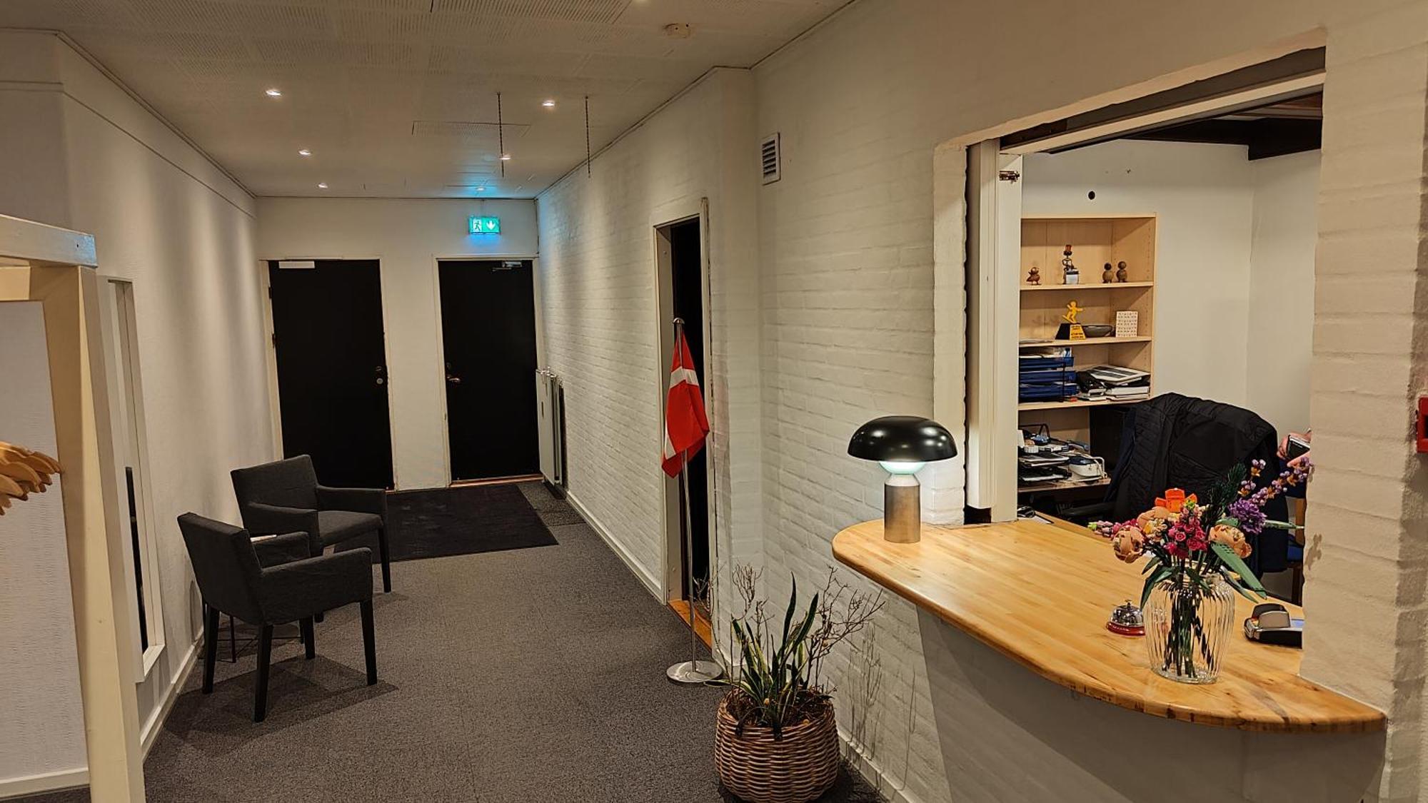 Banegaardshotellet Vojens Luaran gambar